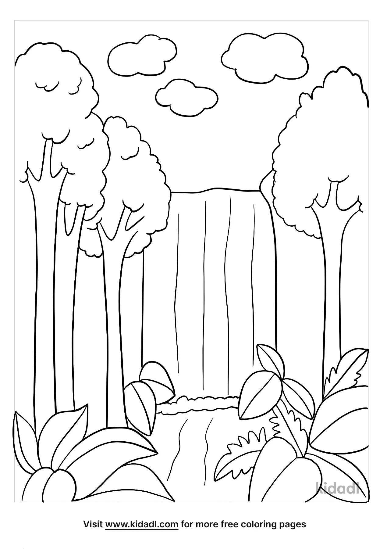 coloring-pages-rain-forest