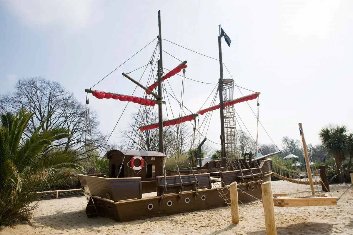 Pirate Ship at the Princess Diana Memorial Playground.
