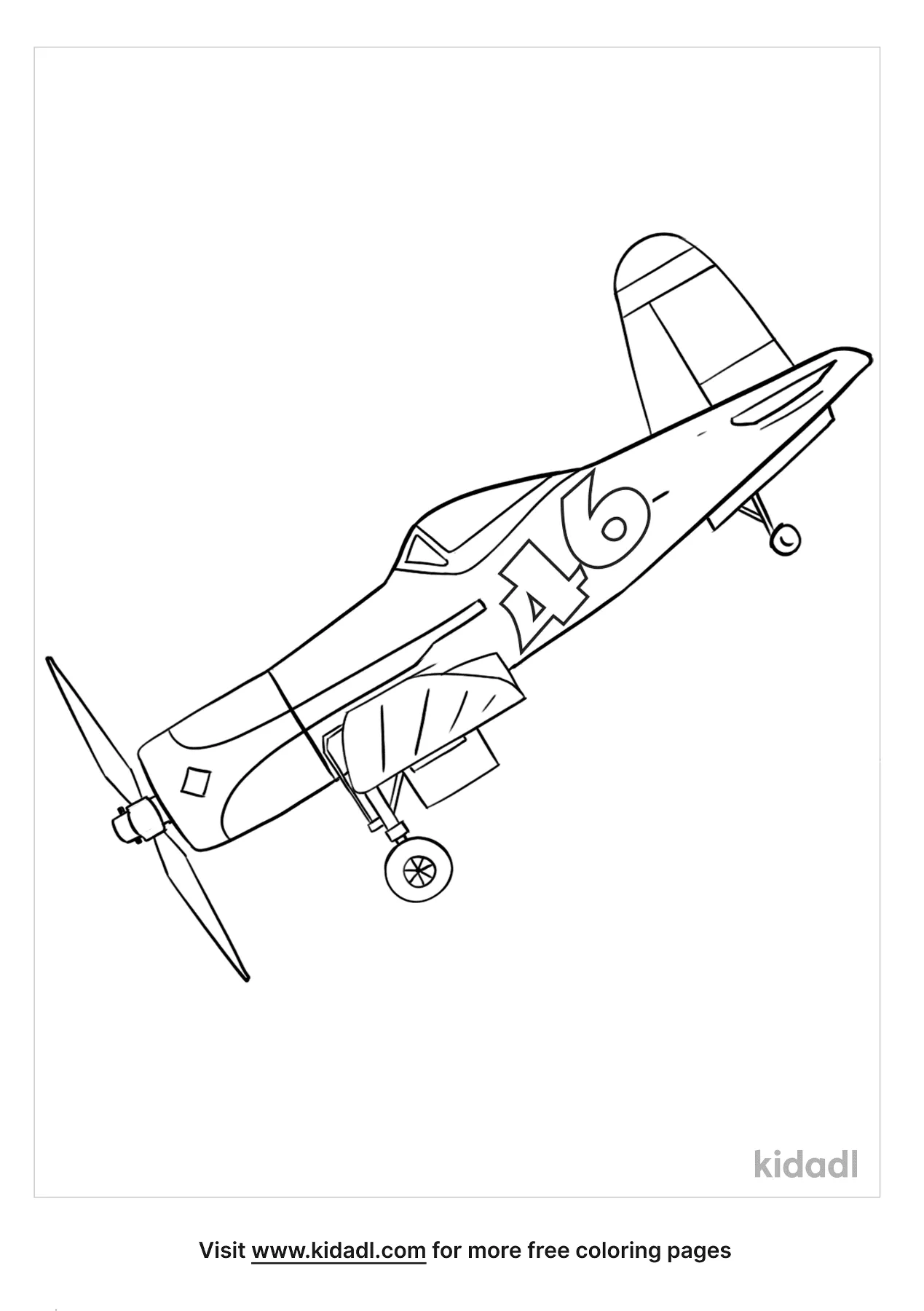 dusty plane coloring pages