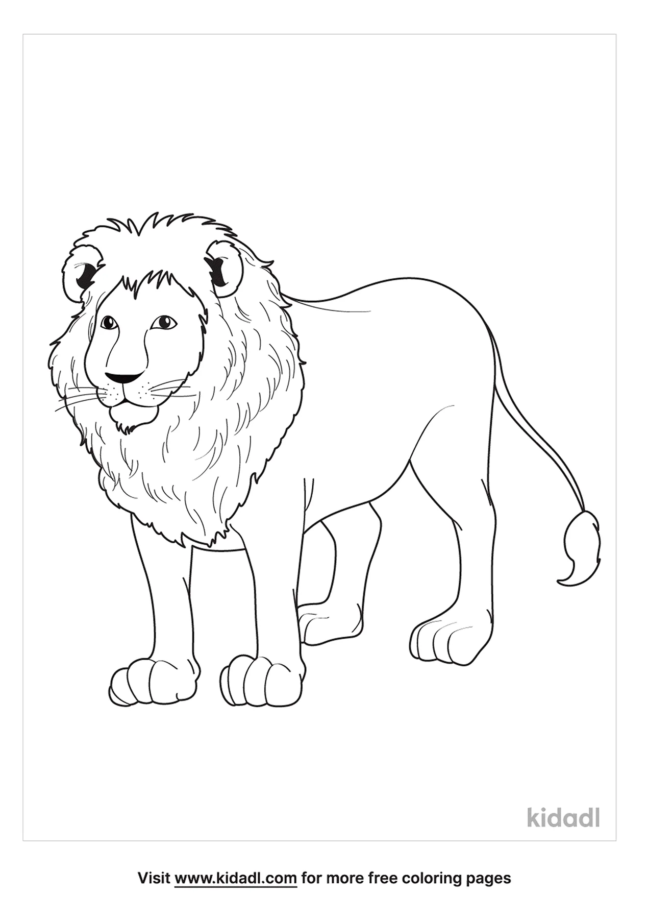 lion coloring pages to print
