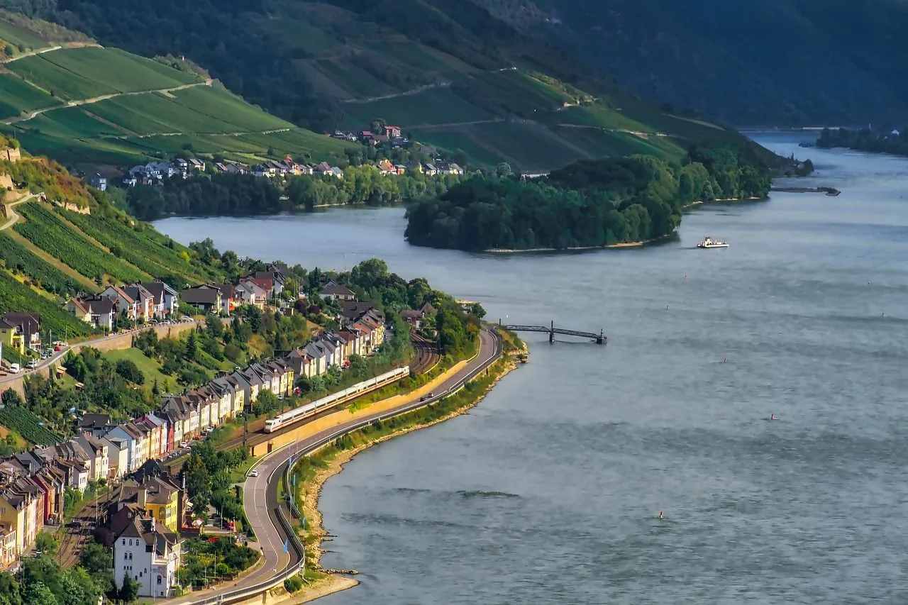 history of Rhine begins with Roman empire
