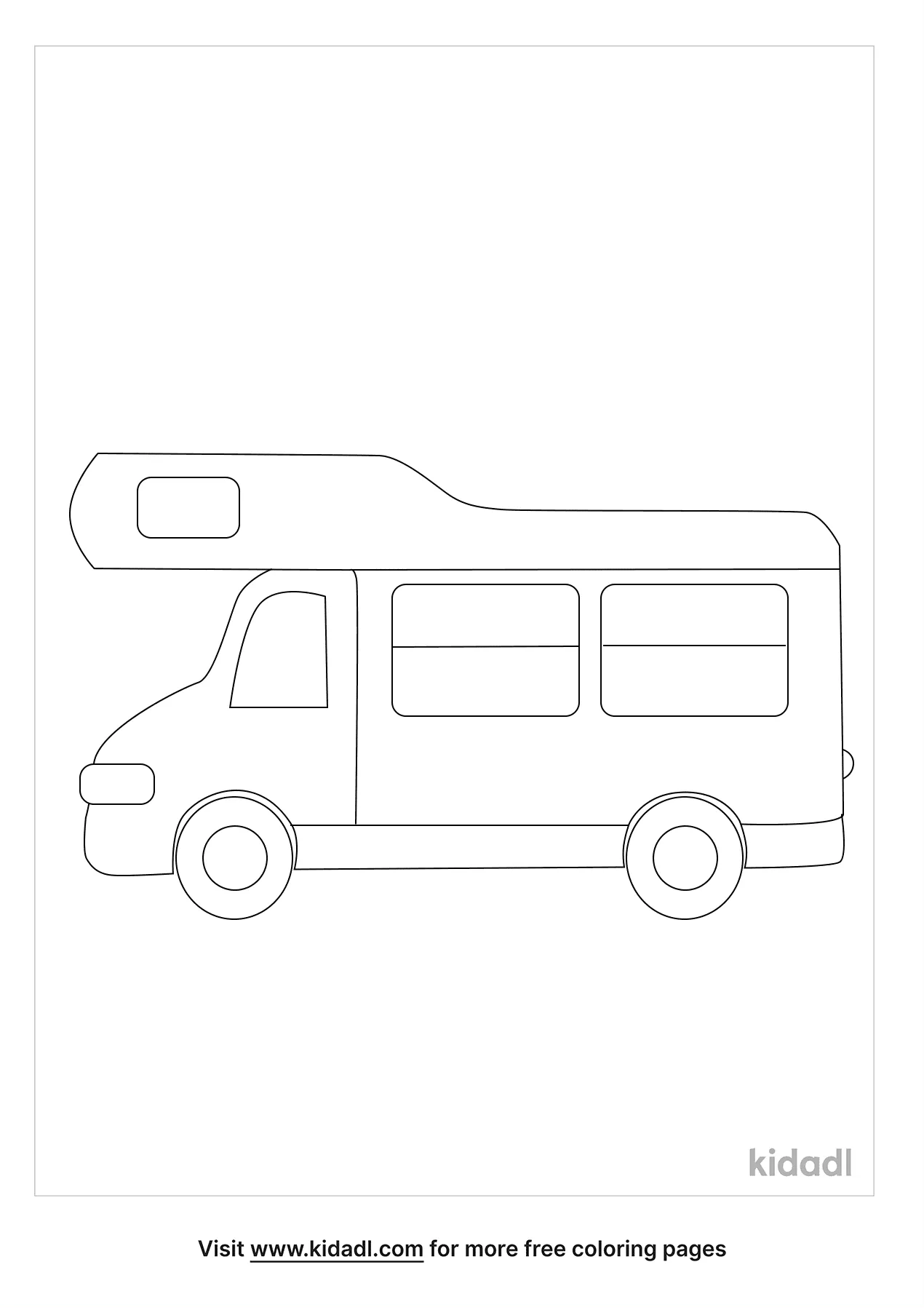 rv coloring page