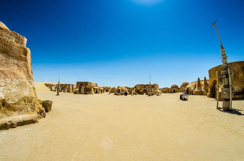 Abandoned set of Star Wars in Tunisia
