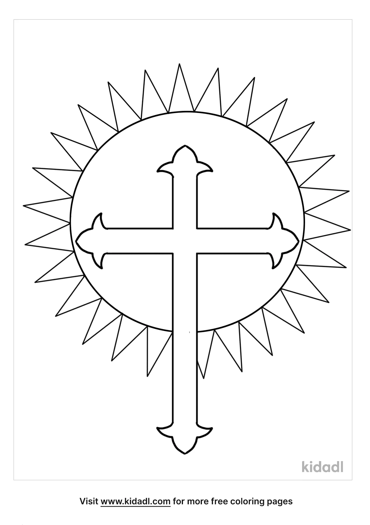 religious symbol coloring pages