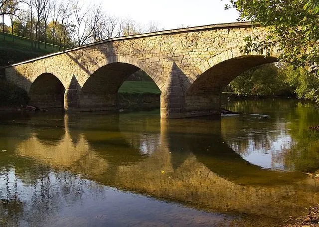 The Burnside Bridge in Maryland is an important place where the Battle of Antietam was fought between the Confederate and the Union.