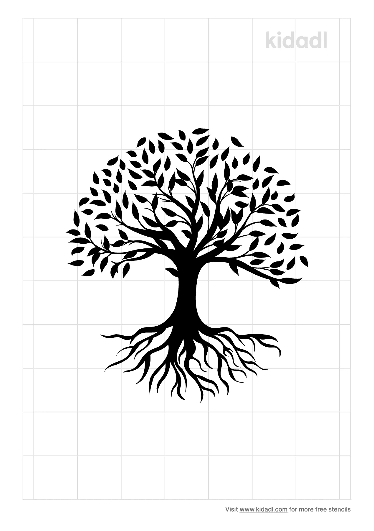 simple tree of life stencils free printable plants stencils kidadl and plants stencils free printable stencils kidadl