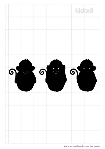 3-monkeys-simple-stencil.png