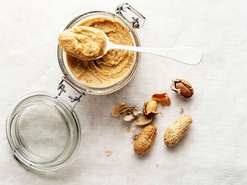 Peanut butter for peanut flapjack recipe