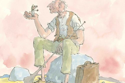 Illustration from The B.F.G. by Roald Dahl. 