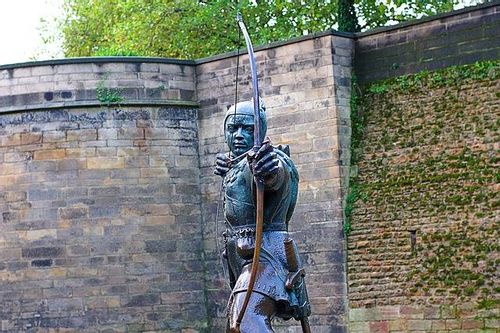 Robin Hood is one the most famous archers.