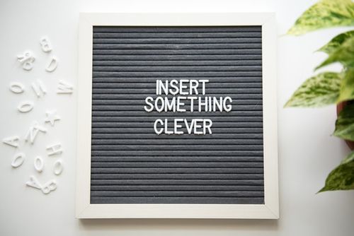 Letter boards are ways to express feelings.