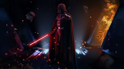 Darth Vader, Luke Skywalker's father and the main antagonist feature in 'Star Wars'.