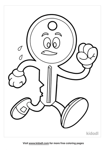 Key Coloring Pages | Free Cartoons Coloring Pages | Kidadl