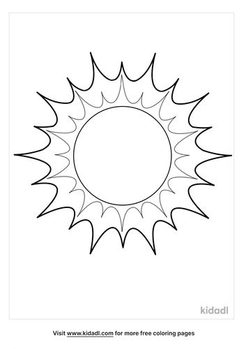 sun coloring pages free weather coloring pages kidadl