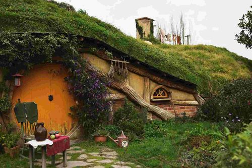 Hobbit hole from The Lord of the rings