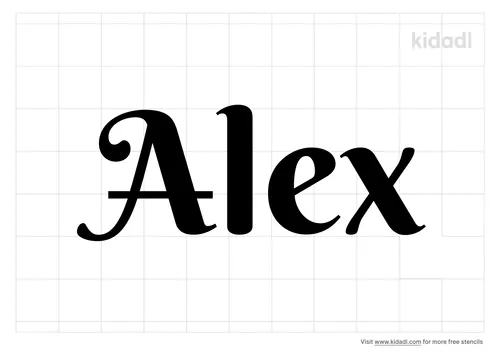 alex-stencil