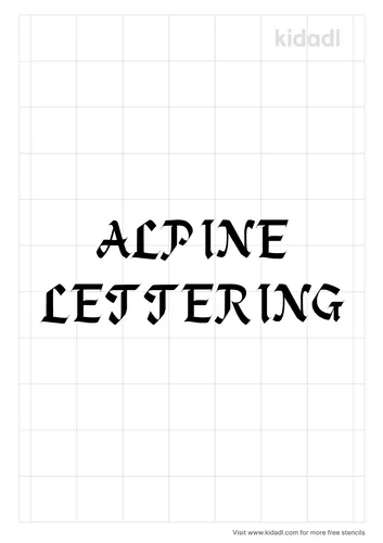alpine-lettering-stencil