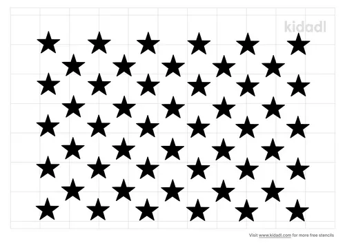 american-flag-stars-stencil