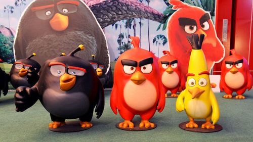 Angry Birds Characters Bomb, Red and Chuck - Baby Names