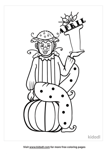 April Fool S Day Coloring Pages Free Words Quotes Coloring Pages Kidadl