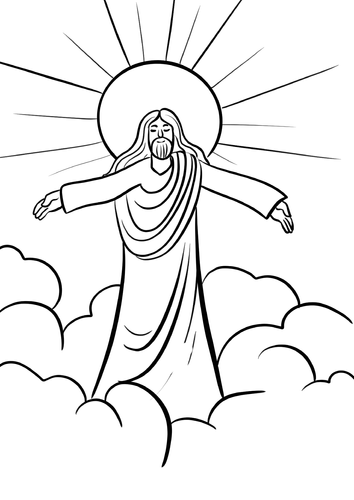 Jesus Ascension Activity Sheets