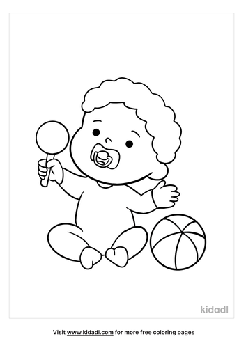 Baby Boy Coloring Pages | Free People Coloring Pages | Kidadl