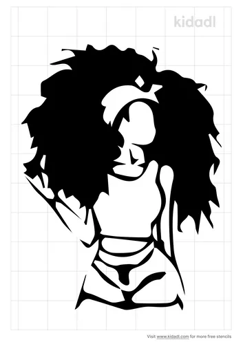 black-afro-american-woman-stencil.png