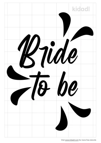 bride-to-be-stencil