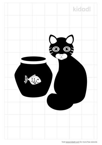 cat-and-fish-bowl-stencil
