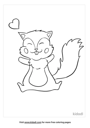 Chipmunk Coloring Pages Free Animals Coloring Pages Kidadl