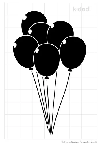 cluster-of-balloons-stencil