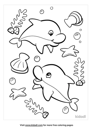 520 Collections Dolphin Coloring Pages Pdf  Latest