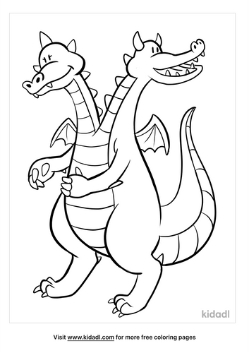 dragon coloring pages free animals coloring pages kidadl
