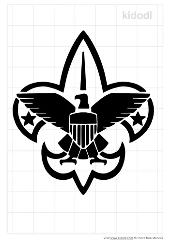 eagle-scout-stencil