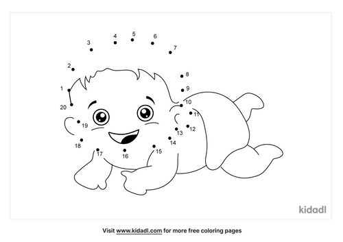 Free Child Praying Easy 1 Dot To Dot Printables For Kids Kidadl