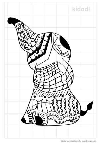 elephant-with-mandala-design-stencil