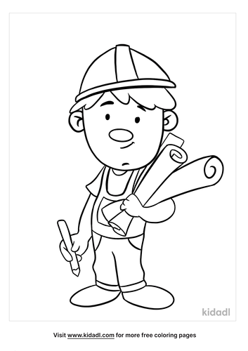 Engineer Coloring Pages | Free People Coloring Pages | Kidadl