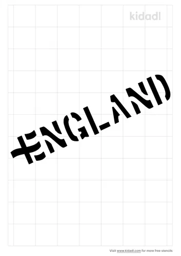 england-stencil