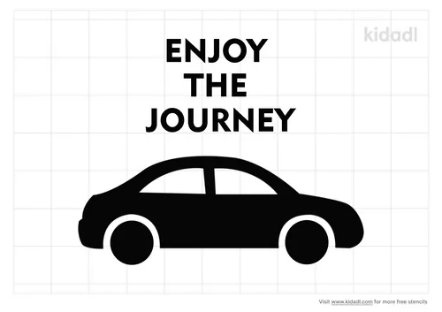 enjoy-the-journey-stencil