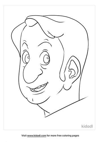 Face Coloring Pages | Free Human Body Coloring Pages | Kidadl
