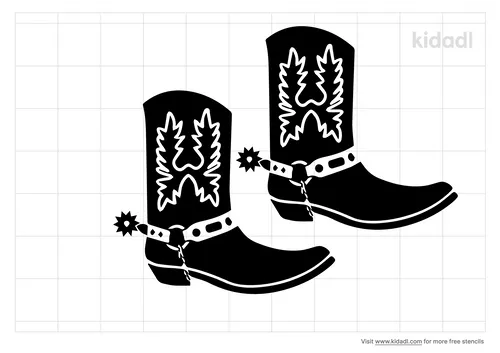 fancy-boot-stencil