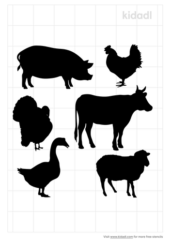 farm animal stencils free printable farm stencils kidadl and farm stencils free printable stencils kidadl