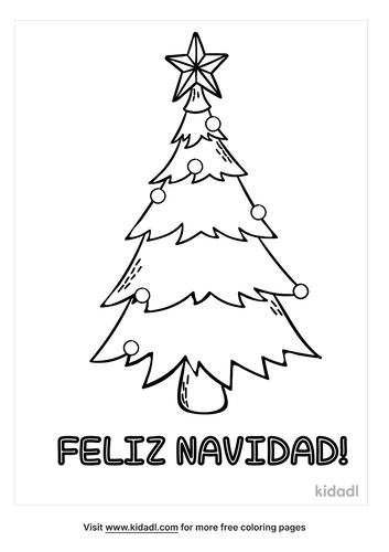 √ Feliz Navidad Coloring Page - Free Printable Nativity Coloring Pages