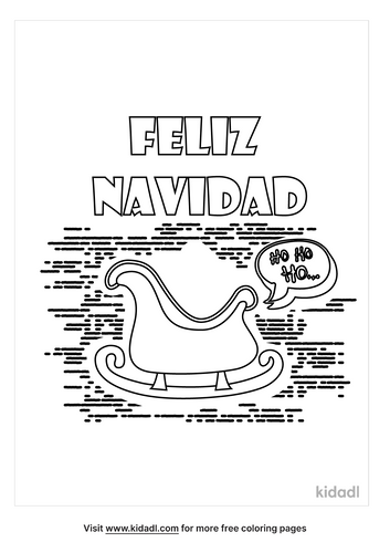 Feliz Navidad Coloring Pages | Free Christmas Coloring Pages | Kidadl