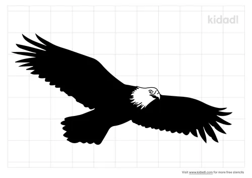 fllying-eagle-stencil