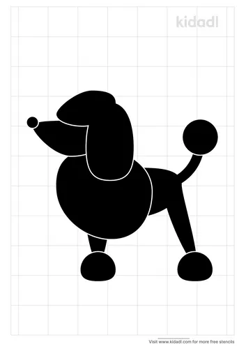 french-poodle-stencil