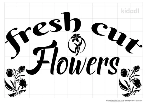 fresh-cut-flower-stencil