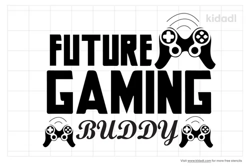 future-gaming-buddy-stencil
