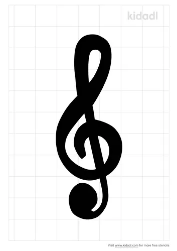 g-clef-stencil