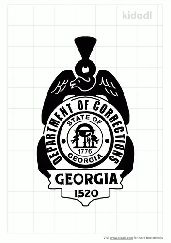 georgia-department-of-corrections-badge-stencil